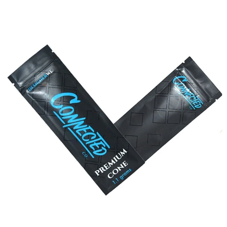 3.5g Mylar Smell Proof Stand Up Pouch 420 Pre Roll Packaging Cookies Bags