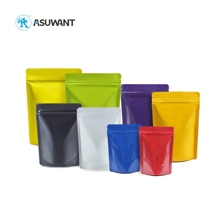 Resealable Aluminum Foil Zip Lock Bags