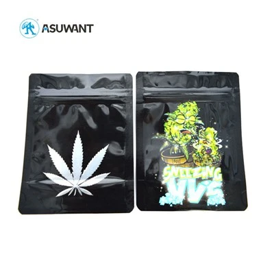 Pungi de ambalare comestibile cu marijuana opacă, pungi de dovadă de miros pentru ambalaje de concentrat de canabis