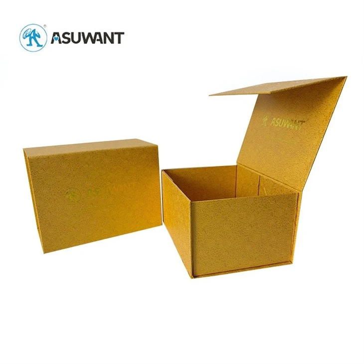 Hot Stamping Magnetic Folding Paper Luxury Gift Box suppliers