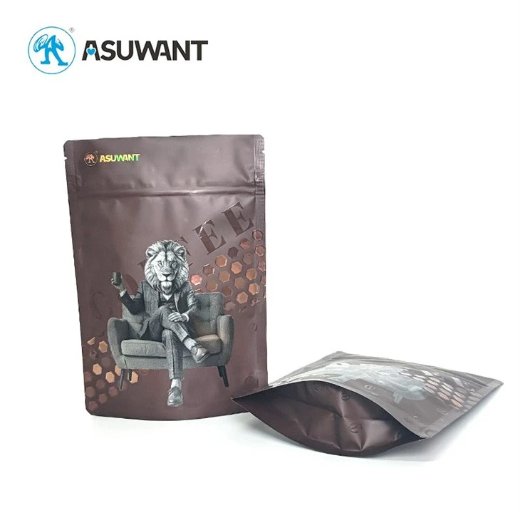 Small MOQ Digital Printed Stand Up Pouch Custom Spot Gloss UV 3D Raised Embossed UV Reverse Matte Texture Plastic Packaging Bag best