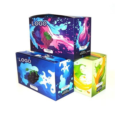 Cutii de ambalaj din carton ondulat mici, tipărite pe hârtie, pentru magazinul de pre-rola cu amănuntul, cutie de afișare personalizată din carton